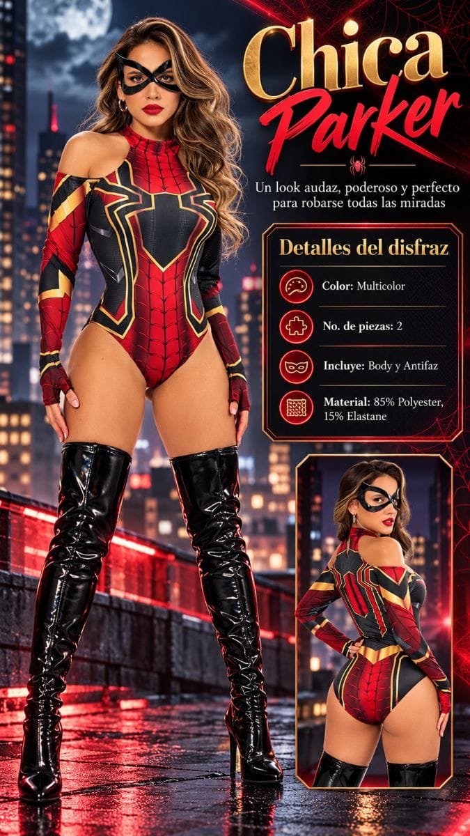 Disfraz Halloween para mujer 2026 - Chica Parker